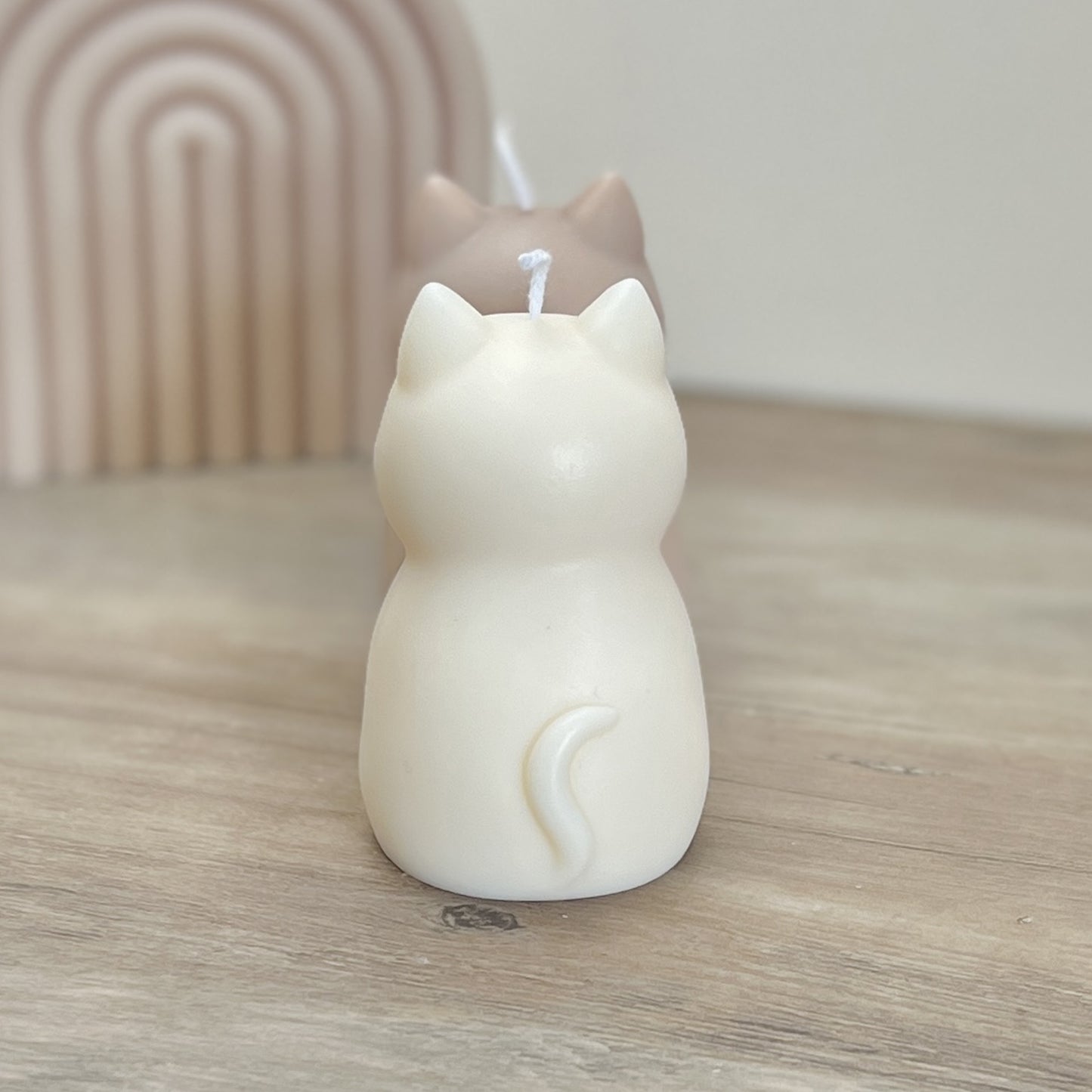 Sitting Cat Shape Candle - Gift for Cat Lovers - Cute Cat Candles