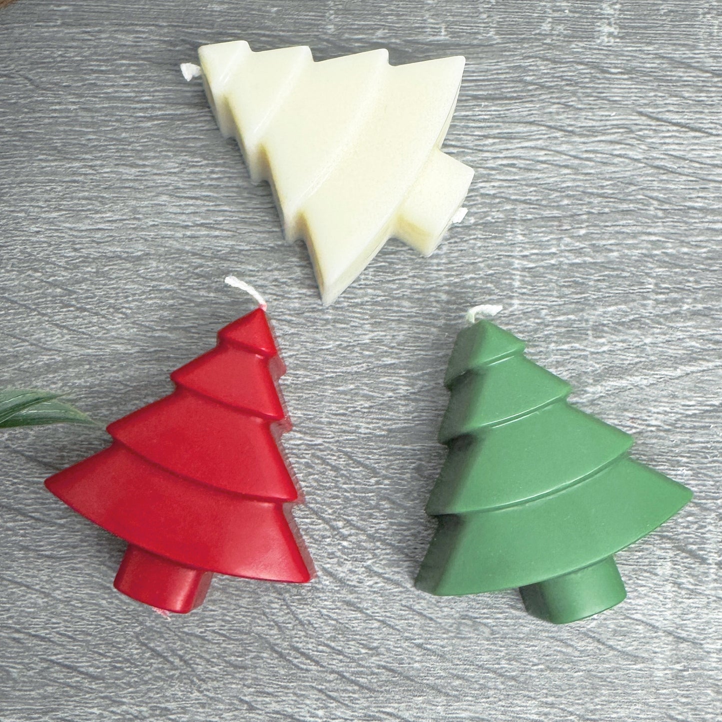 Mini Colourful Christmas Tree Candles - Christmas Candles - Christmas Decorations