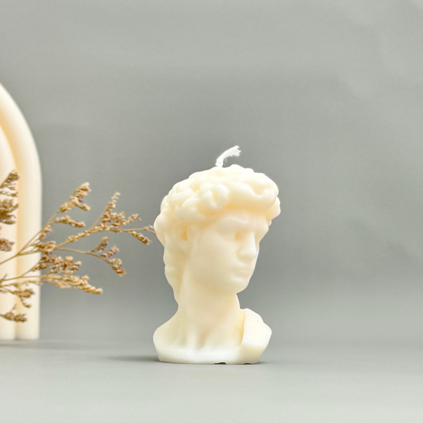 Statue of David Bust Candle – Roman Statue Sculpture Candle