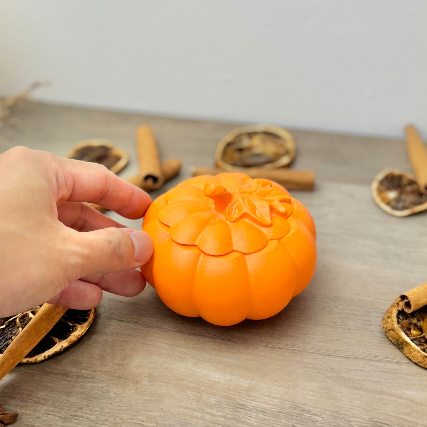 Orange Pumpkin Decorative Bowl - Autumn Home Decor - Halloween Decor
