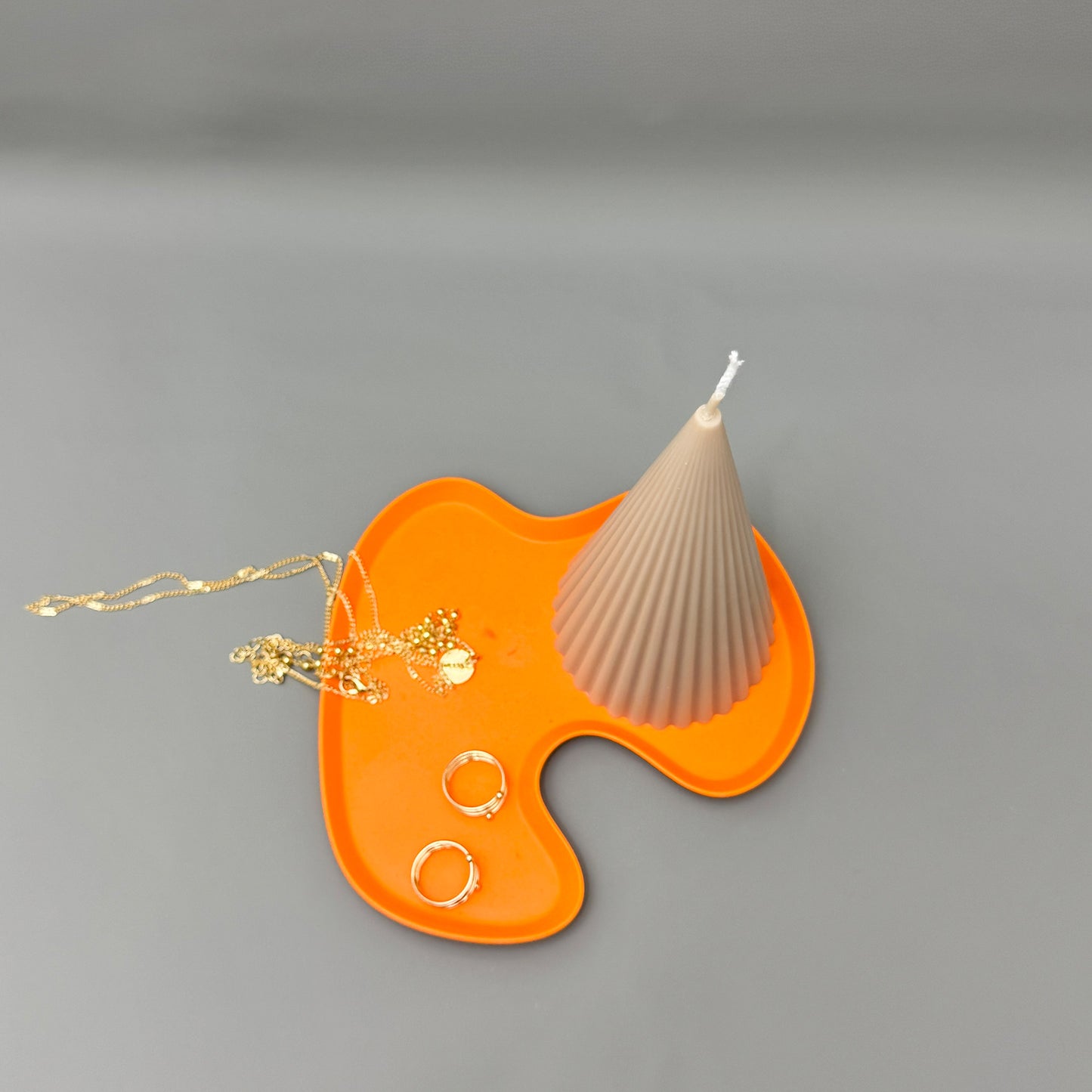 Orange Trinket Tray – Jewellery Dish & Home Décor Tray – Accent Tray