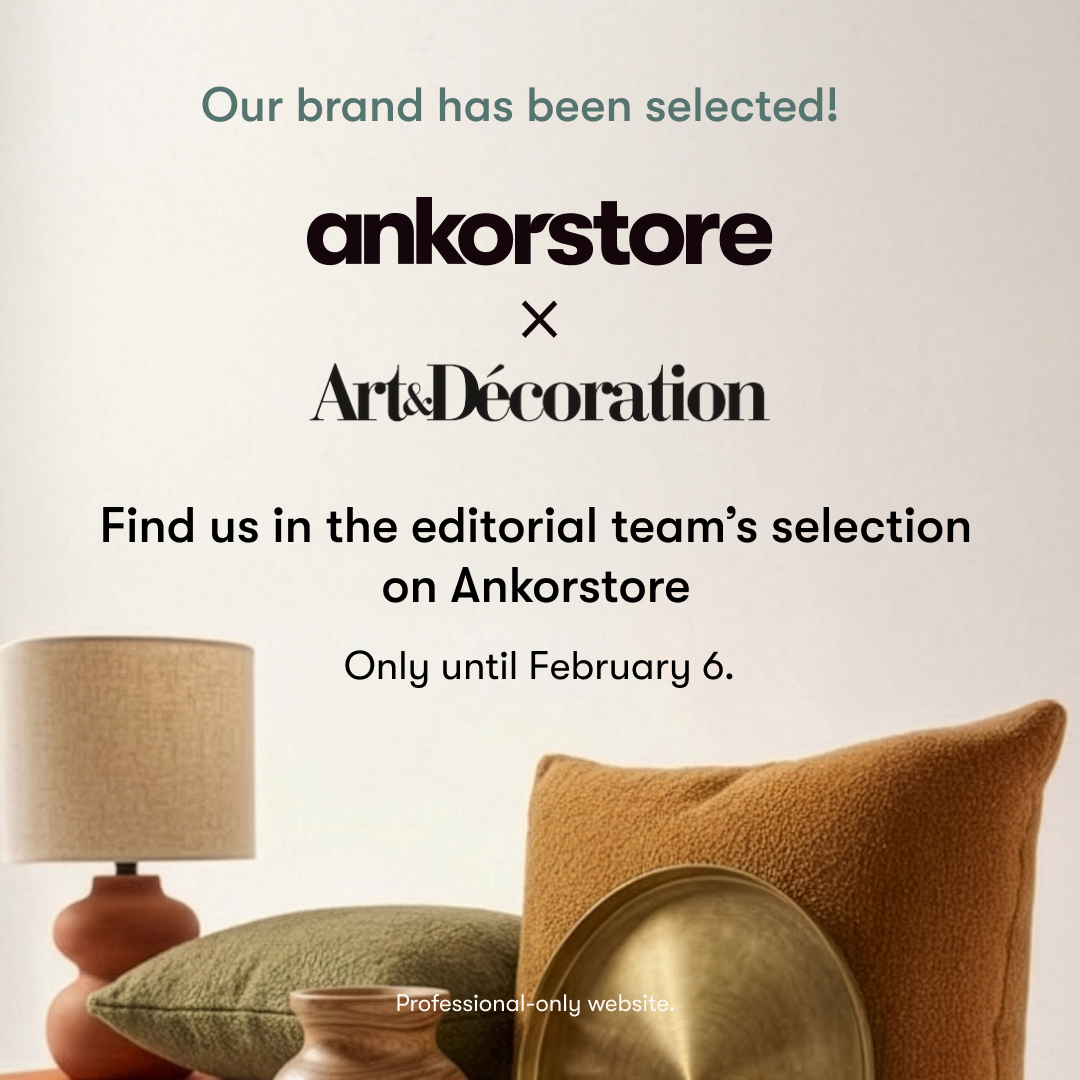 We are on the list (Ankorstore x Art et Décoration)