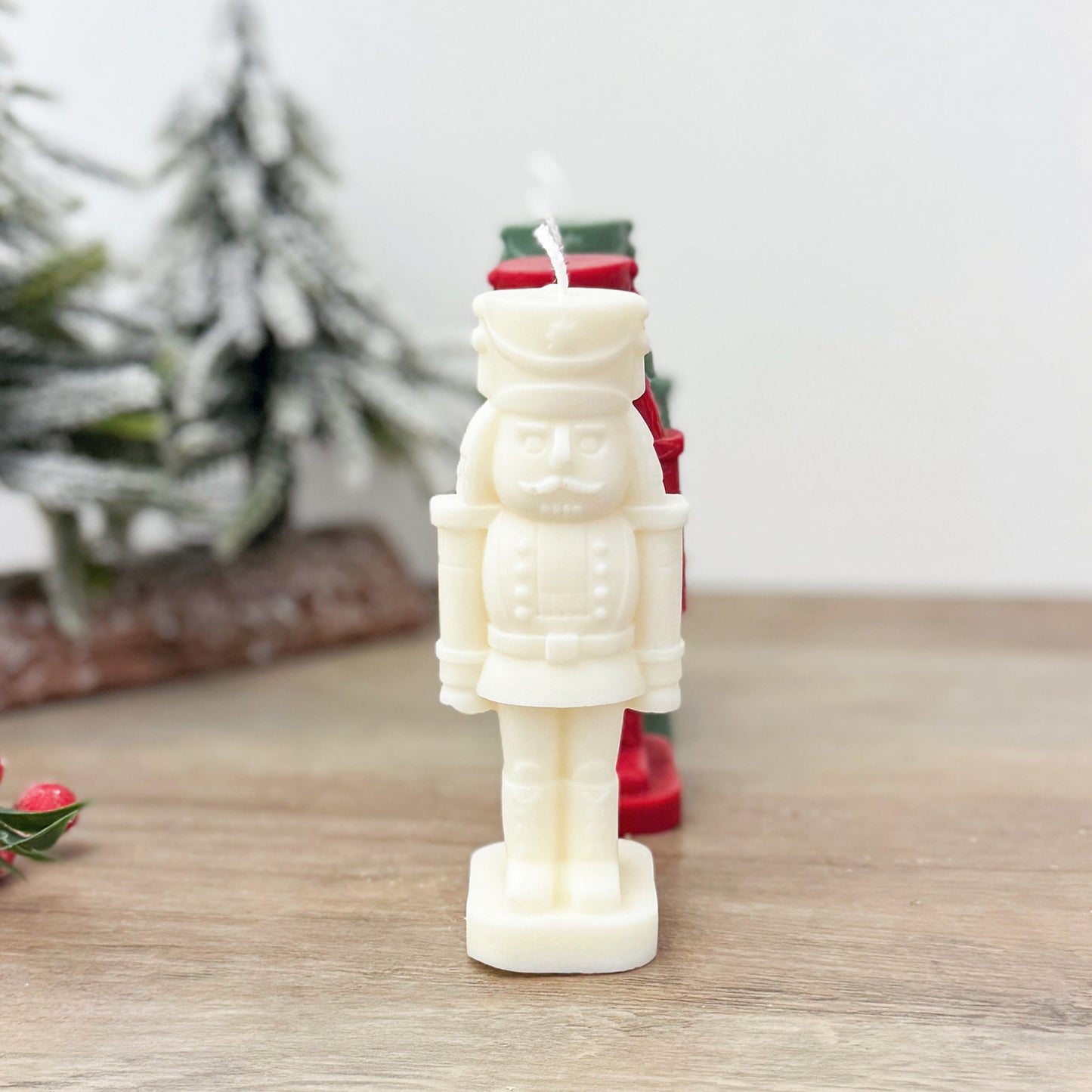 Traditional Christmas Nutcracker Candle - Festive Nutcracker Decoration - Nutcracker Gift