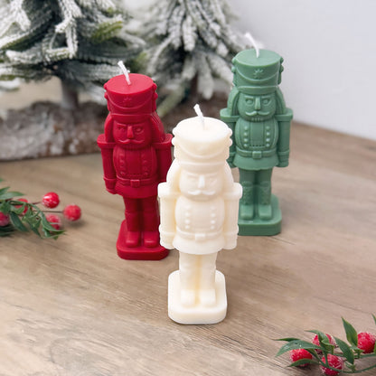 Traditional Christmas Nutcracker Candle - Festive Nutcracker Decoration - Nutcracker Gift