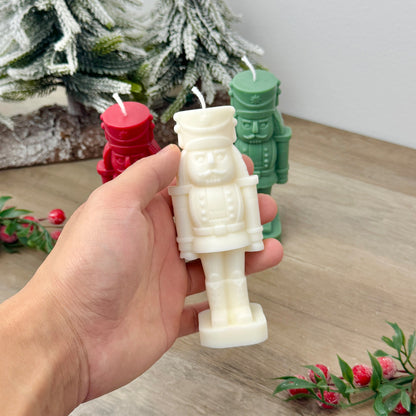 Traditional Christmas Nutcracker Candle - Festive Nutcracker Decoration - Nutcracker Gift