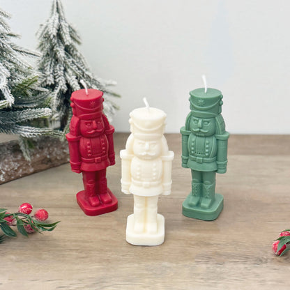 Traditional Christmas Nutcracker Candle - Festive Nutcracker Decoration - Nutcracker Gift