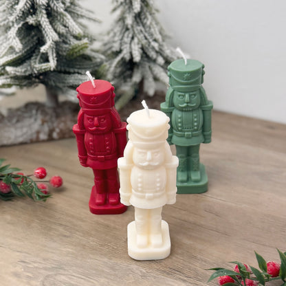 Traditional Christmas Nutcracker Candle - Festive Nutcracker Decoration - Nutcracker Gift