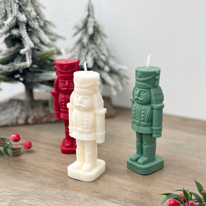 Traditional Christmas Nutcracker Candle - Festive Nutcracker Decoration - Nutcracker Gift