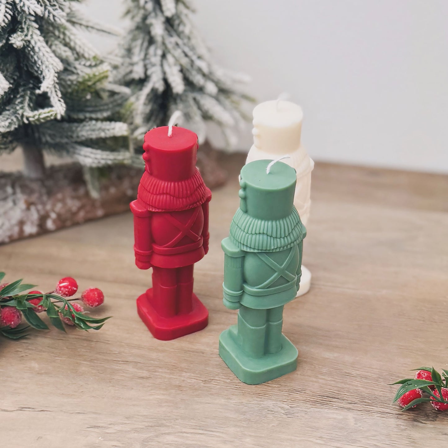 Traditional Christmas Nutcracker Candle - Festive Nutcracker Decoration - Nutcracker Gift