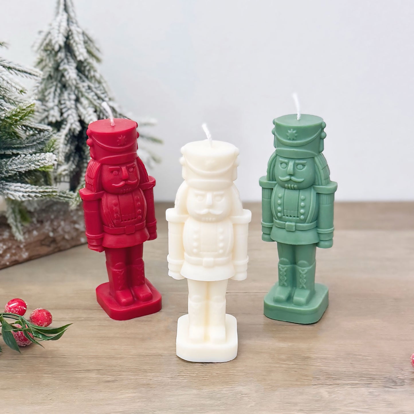 Traditional Christmas Nutcracker Candle - Festive Nutcracker Decoration - Nutcracker Gift