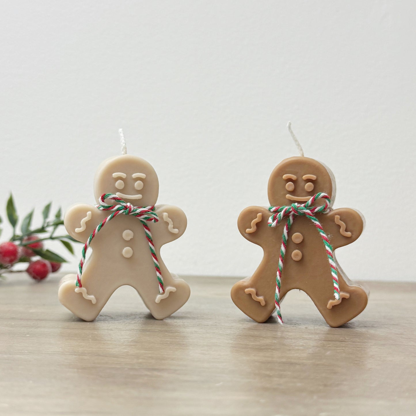 Christmas Gingerbread Candle - Gingerbread Scented Christmas Candle - Gingerbread Man