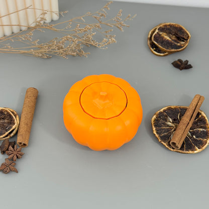 Orange Pumpkin Decorative Bowl – Autumn & Halloween Home Decor