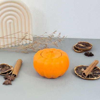 Orange Pumpkin Decorative Bowl – Autumn & Halloween Home Decor