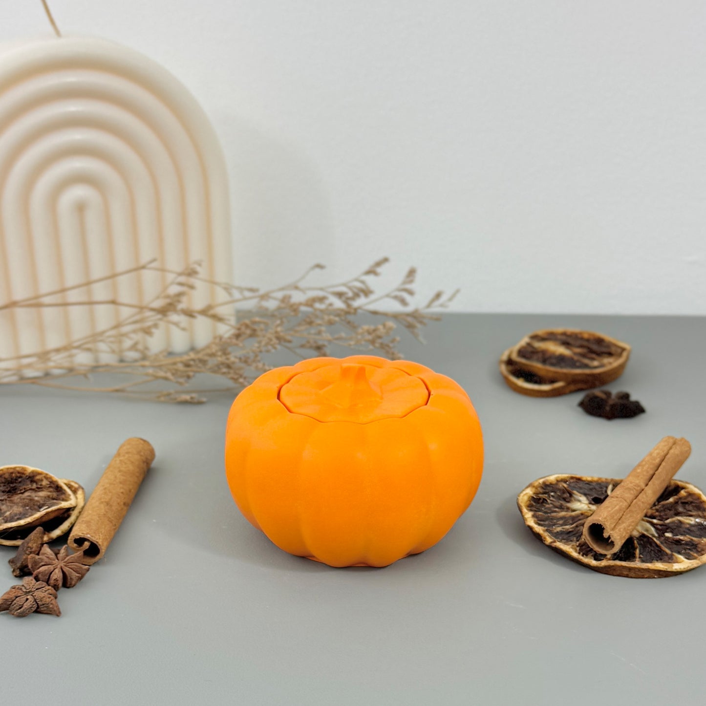 Orange Pumpkin Decorative Bowl – Autumn & Halloween Home Decor
