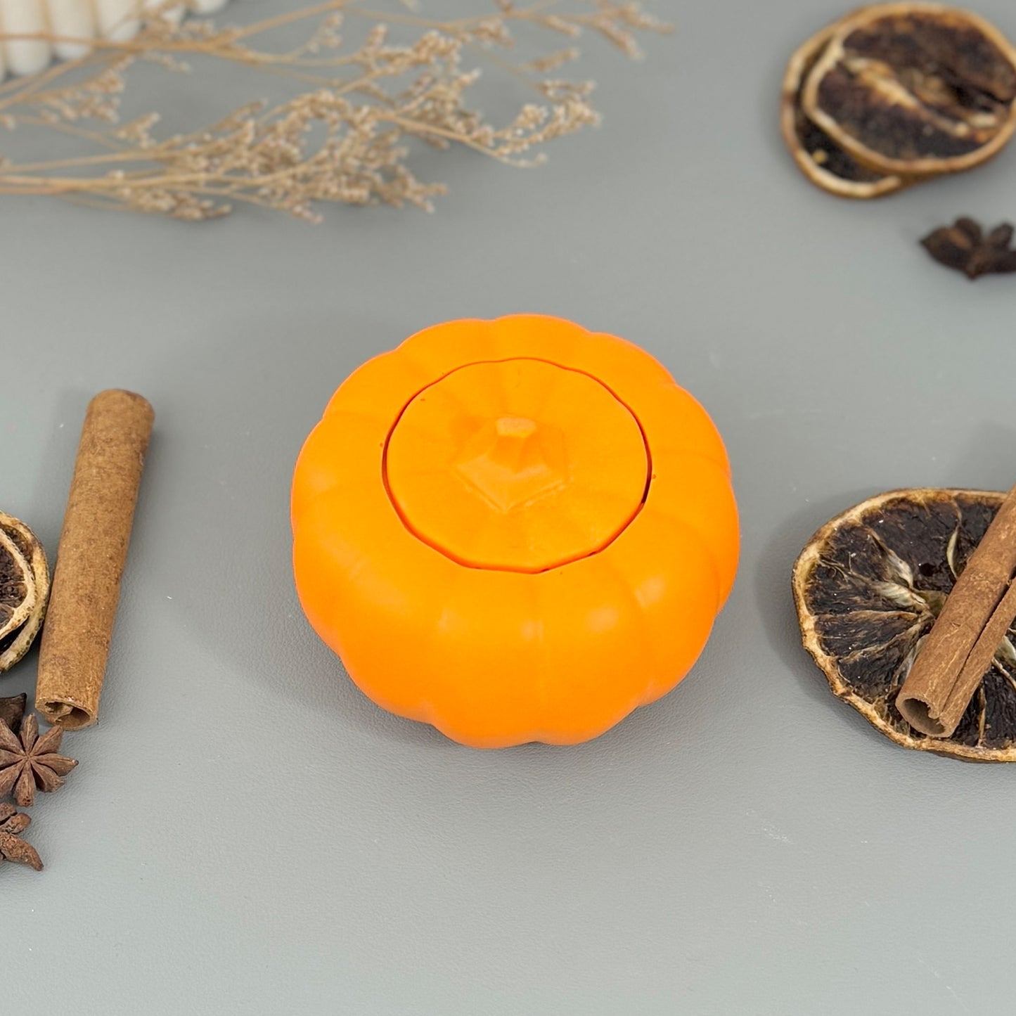 Orange Pumpkin Decorative Bowl – Autumn & Halloween Home Decor