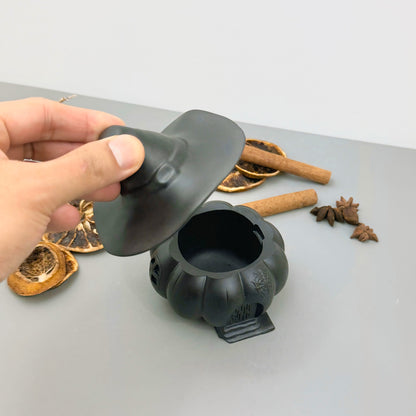 Black Witches House Decorative Bowl - Black Halloween Decoration Bowl