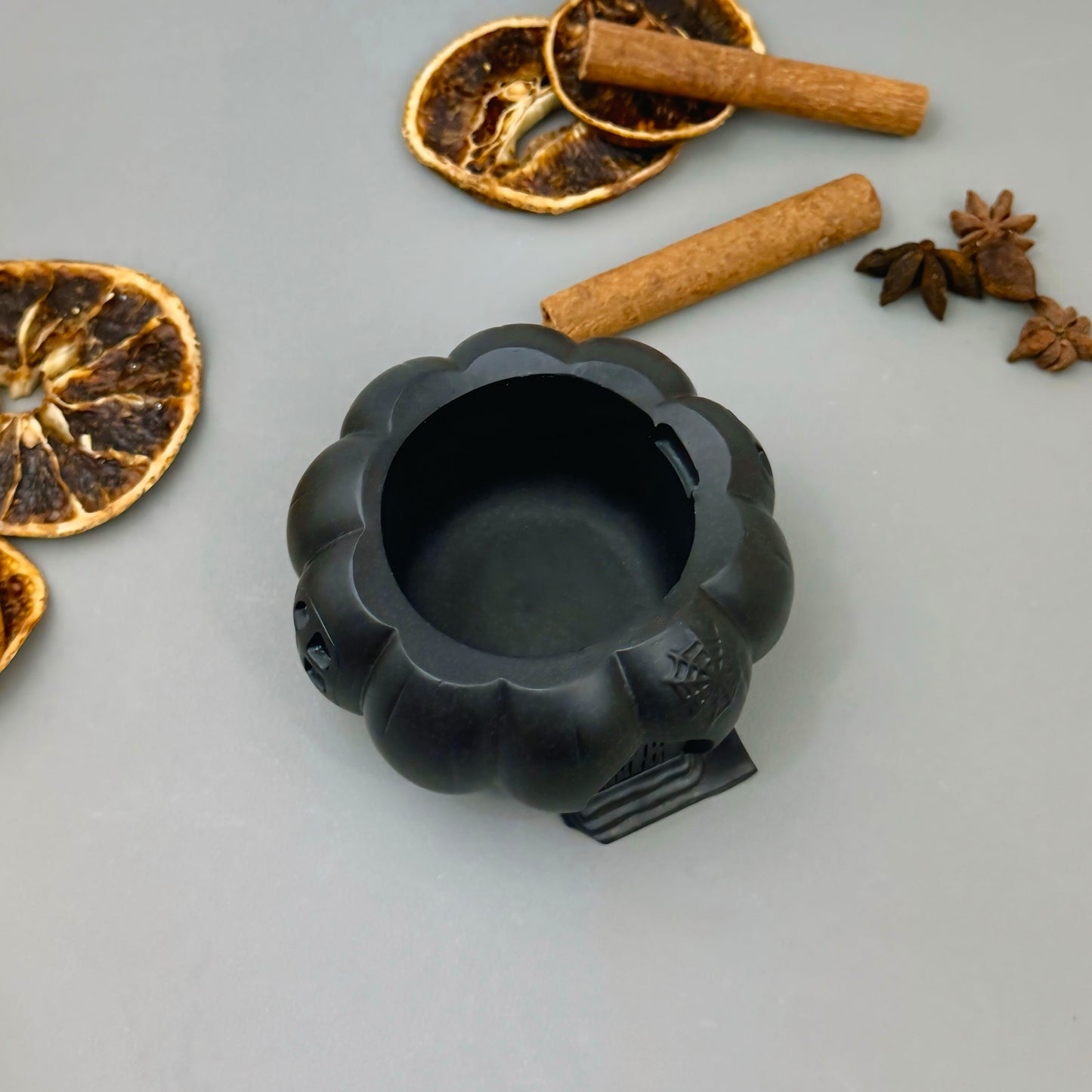 Black Witches House Decorative Bowl - Black Halloween Decoration Bowl