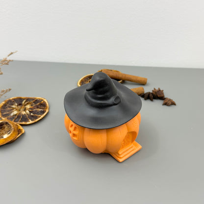 Black and Orange Witches House Decorative Bowl - Halloween Decor