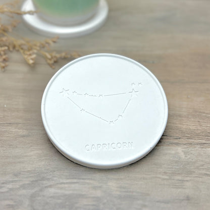 Capricorn Zodiac Sign Birthday Gift Coaster - Capricorn Star Sign Gifts