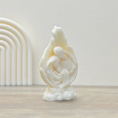 Mini Nativity Scene Christmas Decoration - Christian Christmas Candle