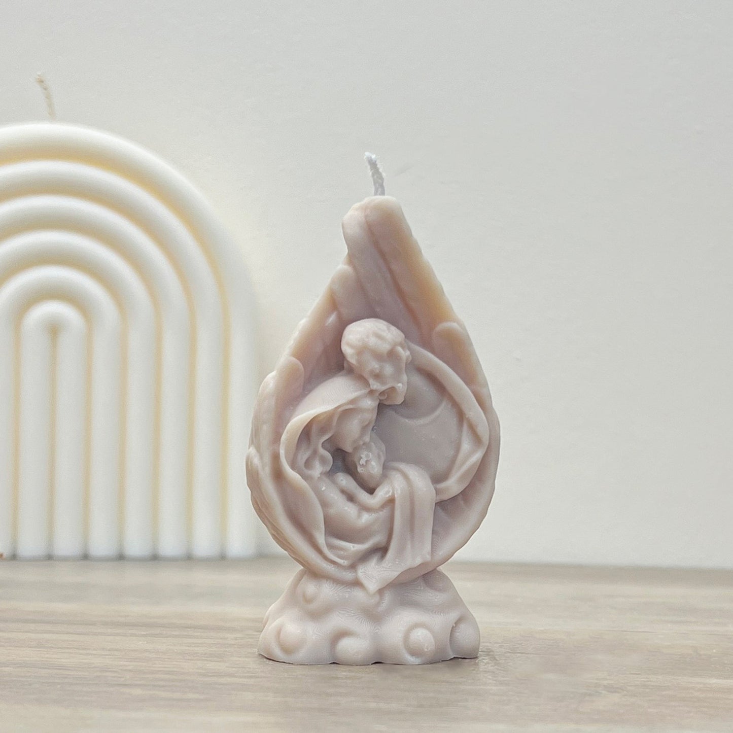 Mini Nativity Scene Christmas Decoration - Christian Christmas Candle