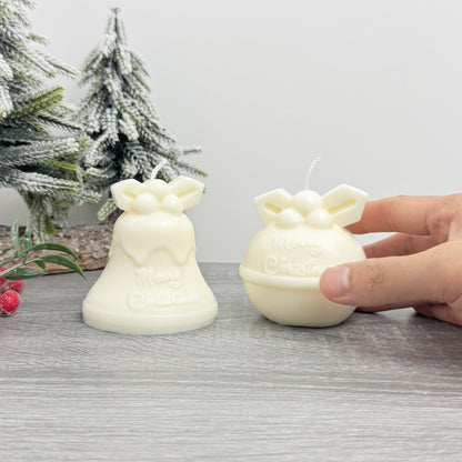 Festive Christmas Pudding Candle - Christmas Candles - Christmas Decor