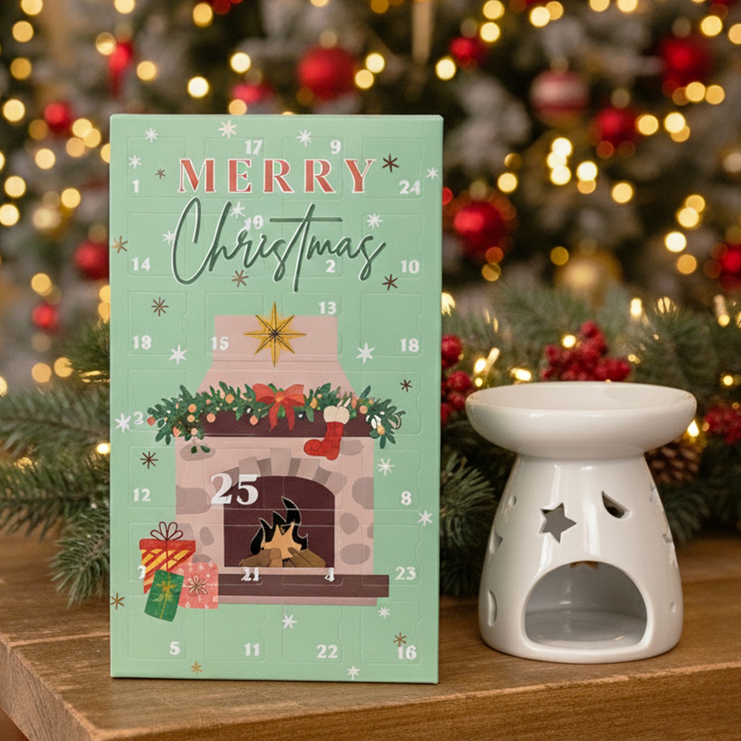 Festive Soy Wax Melt Advent Calendar - Christmas Countdown