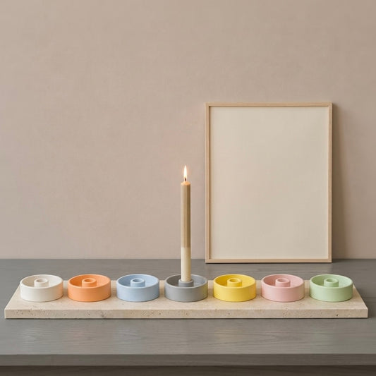Handmade Taper Candle Holder - Candlestick Holder