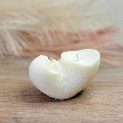 Conch Shell Shape Candle - Shell Shape Candles - Sea Shell Home Decor