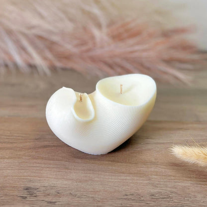 Conch Shell Shape Candle - Shell Shape Candles - Sea Shell Home Decor