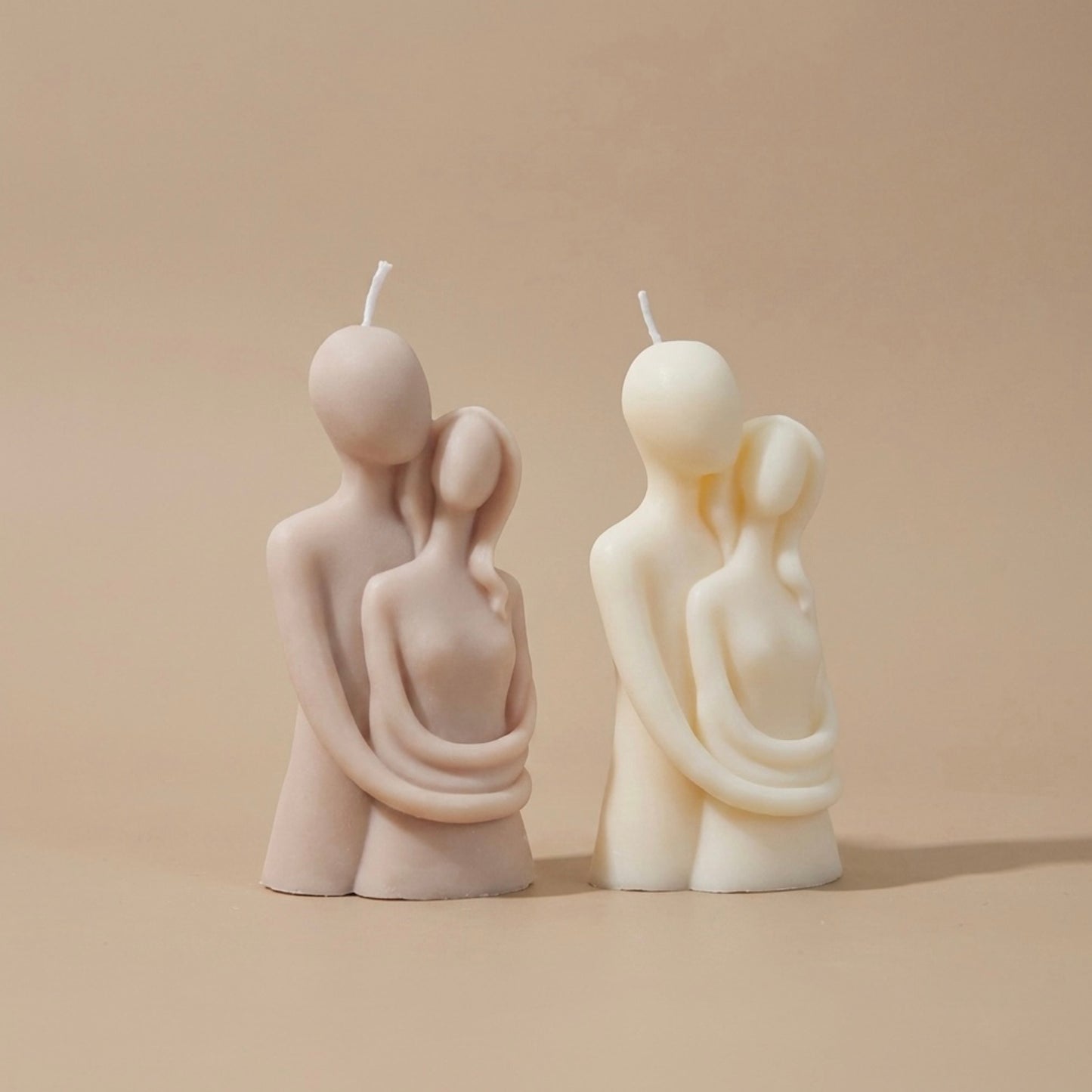 Candle Gift for Couples - Engagement Present - Anniversary Gifts - Wedding Cake Topper Candles