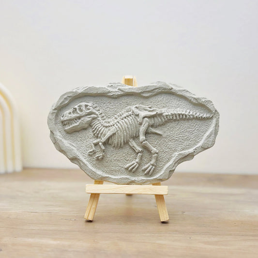 Tyrannosaurus Fossil Ornament - Trex Dinosaur Fossil Skeleton Gift - Jurassic Fossil Decor