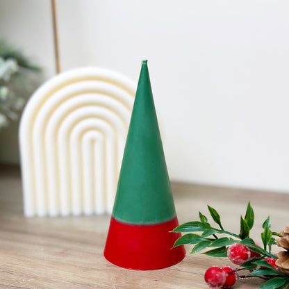 Minimalist Christmas Candles - Cone Christmas Tree Candle