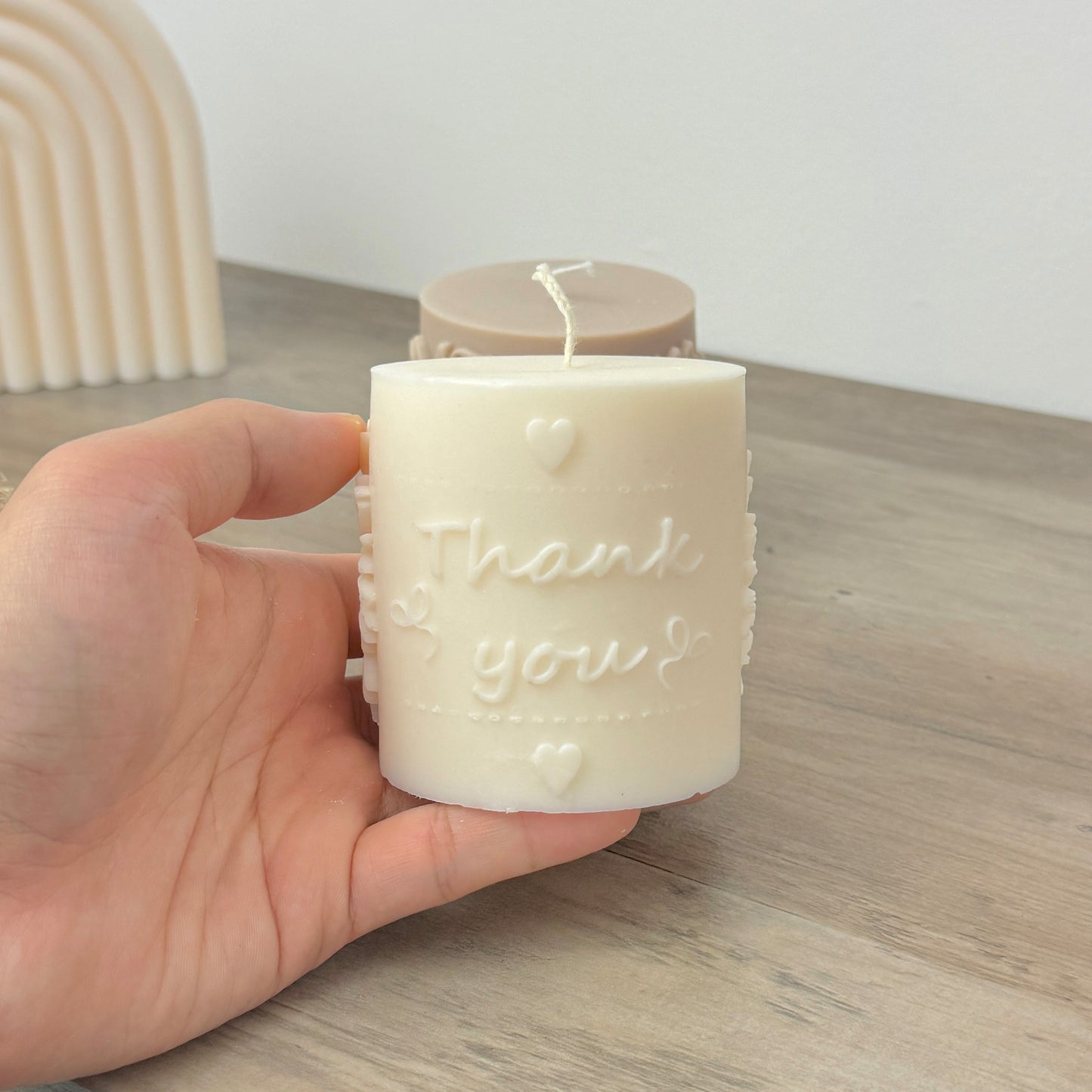 Teacher Gift Candle and Thank You Card Set - Thank You Teacher Gift - Gifts for Teachers