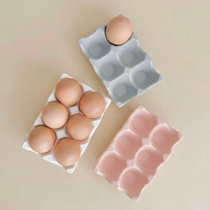 Handmade Egg Holder Tray - Pastel Egg Tray