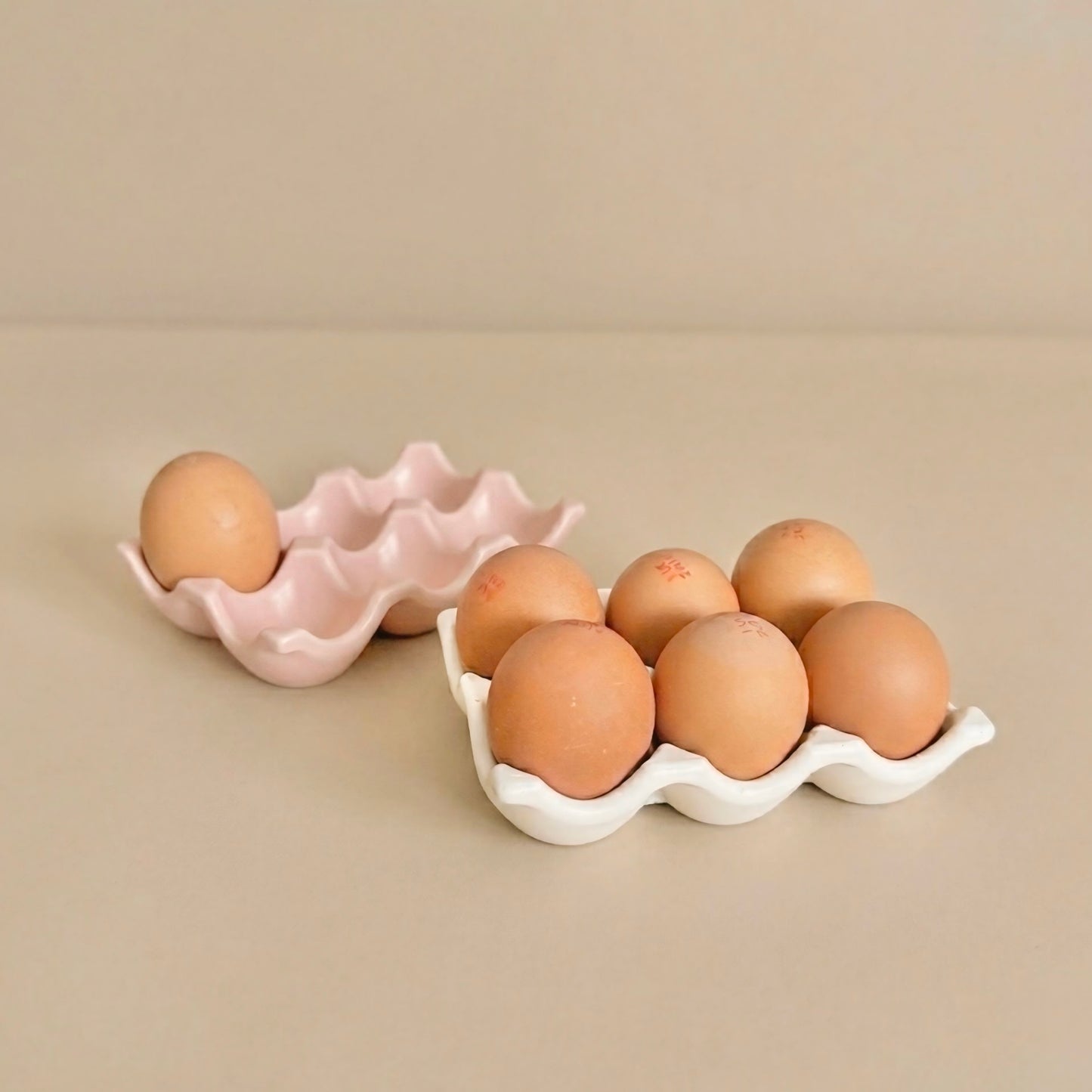 Handmade Egg Holder Tray - Pastel Egg Tray