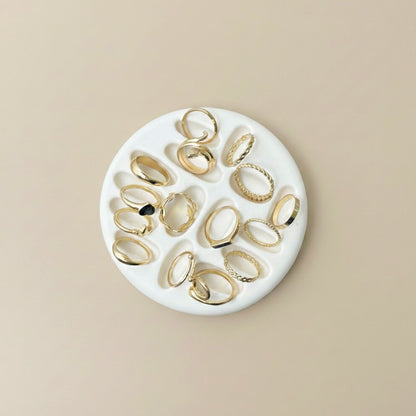Handmade Jesmonite Ring Holder and Ring Organiser