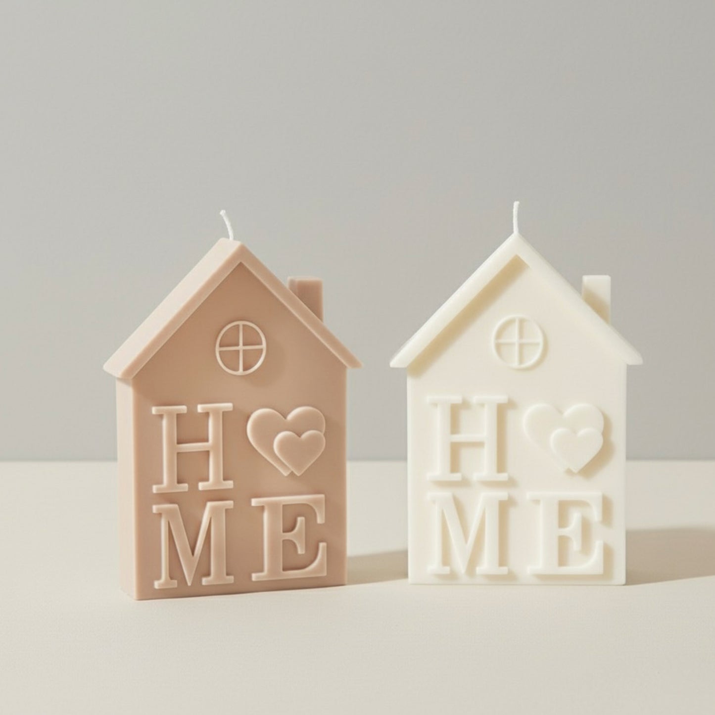 Soy Candle Home Decor Gift - House Shaped Candle - New Home Gift