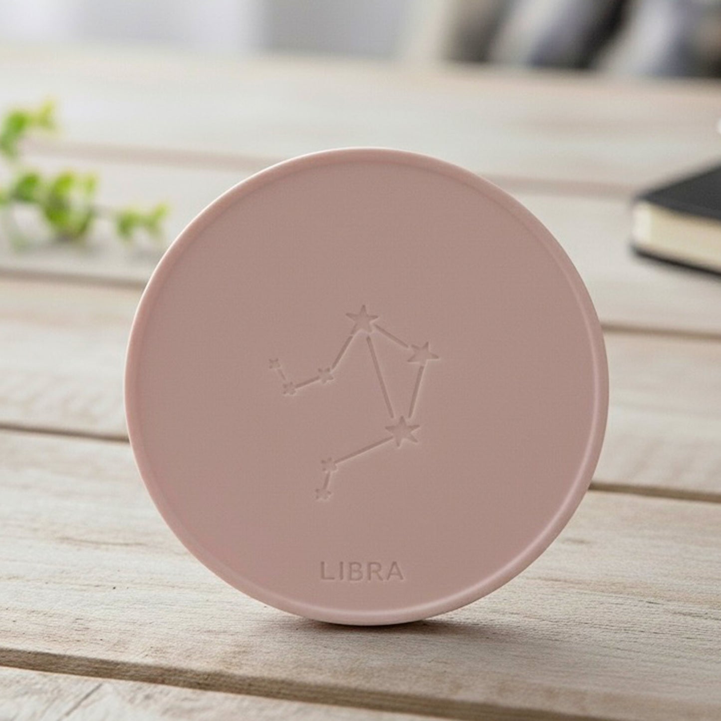 Libra September Birthday Gift Coaster - Libra Star Sign Gift
