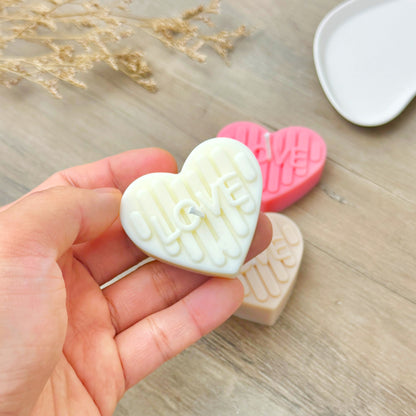 Love Heart Tealight Candles - Heart Shape Tea Lights - Romantic Gifts