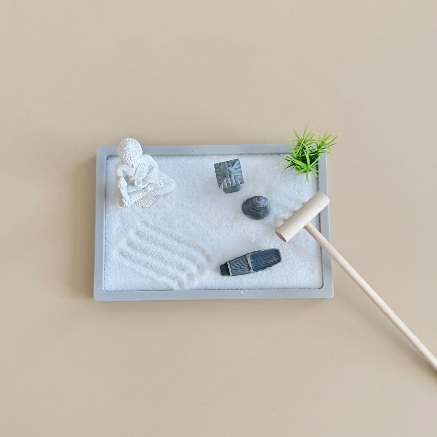 Buddha Zen Garden - Relaxation Mindfulness Pebble Garden