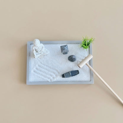 Buddha Zen Garden - Relaxation Mindfulness Pebble Garden