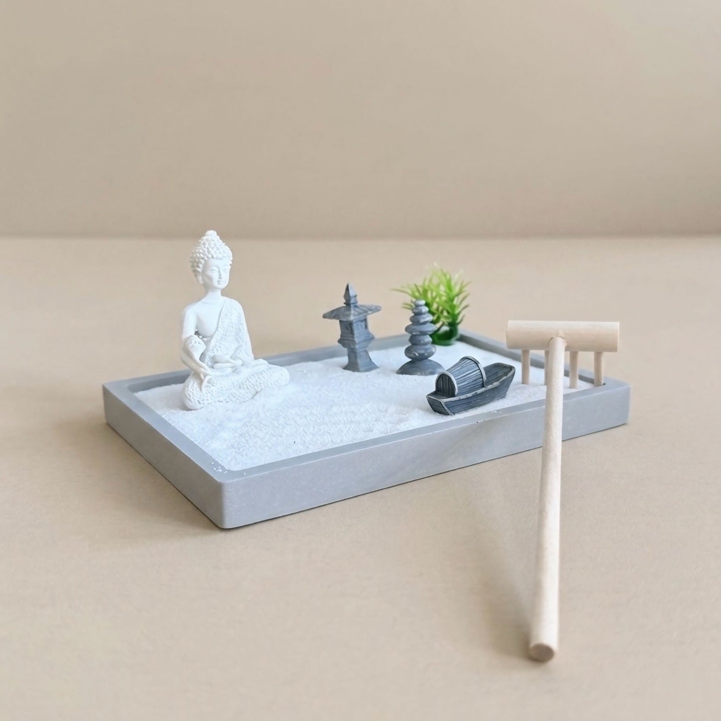 Buddha Zen Garden - Relaxation Mindfulness Pebble Garden