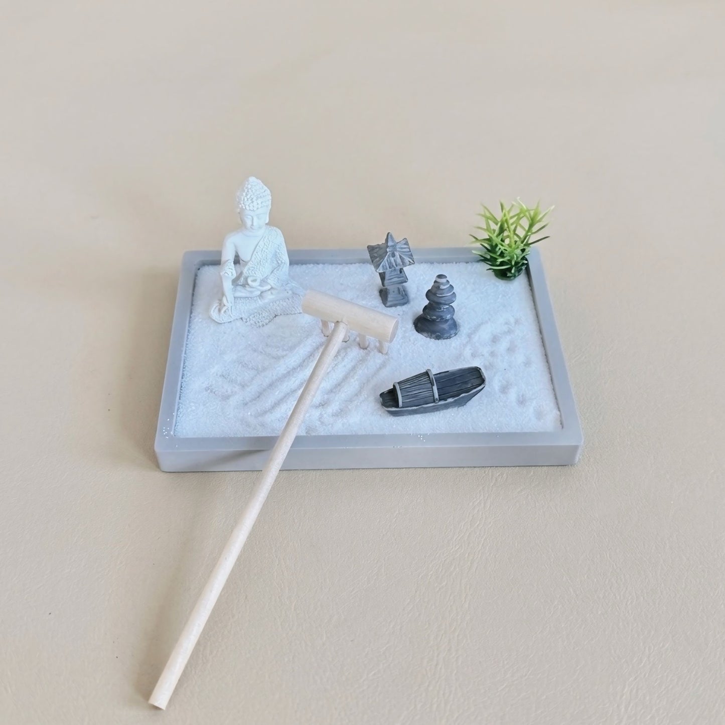 Buddha Zen Garden - Relaxation Mindfulness Pebble Garden