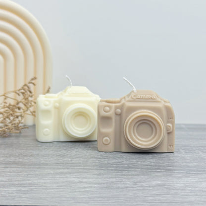 Vintage Camera Candle - Gift for Photographers