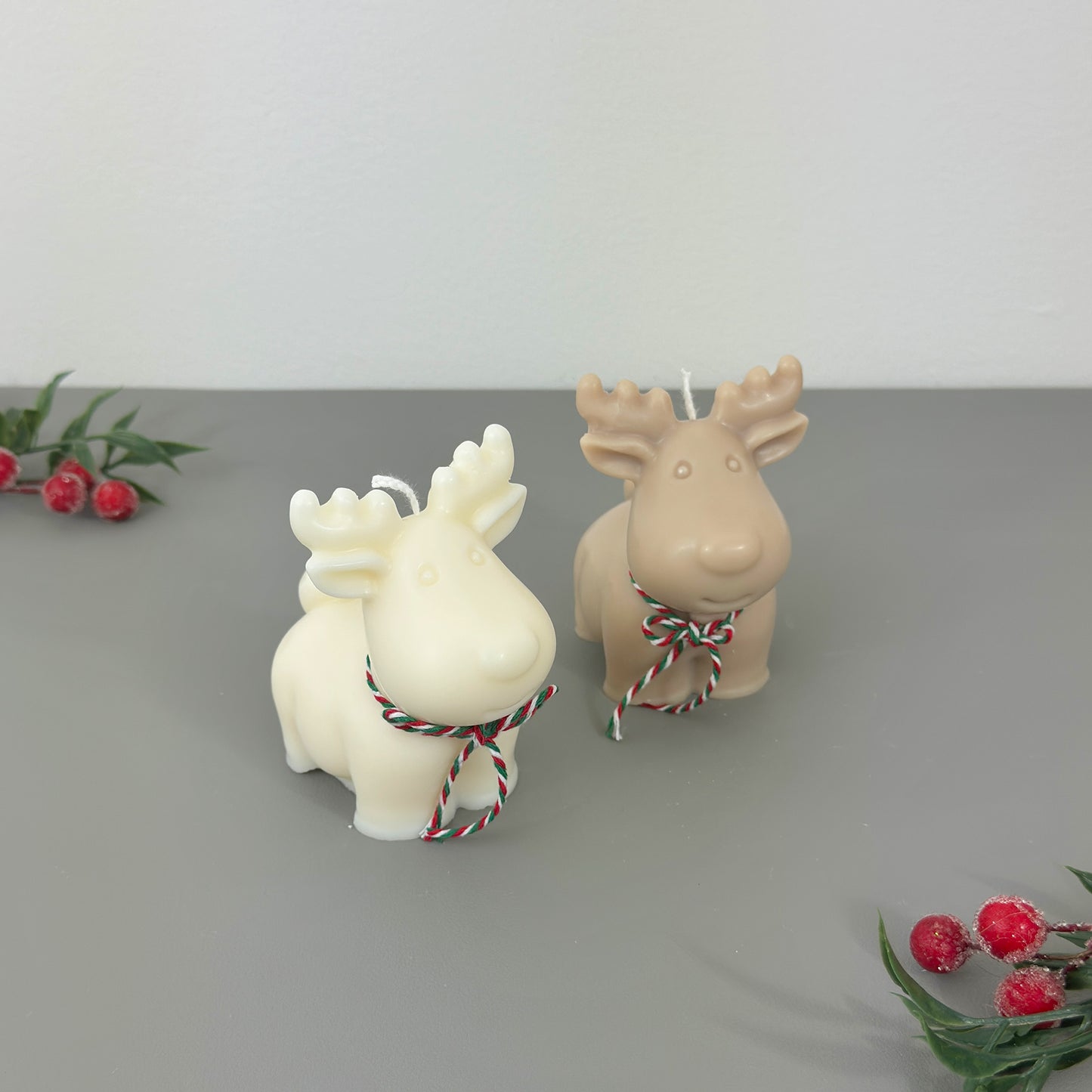 Christmas Reindeer Candle - Christmas Scented Candle