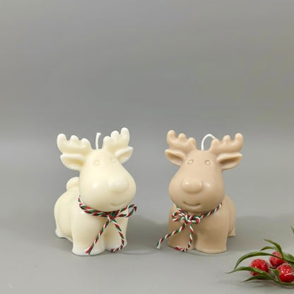 Christmas Reindeer Candle - Christmas Scented Candle