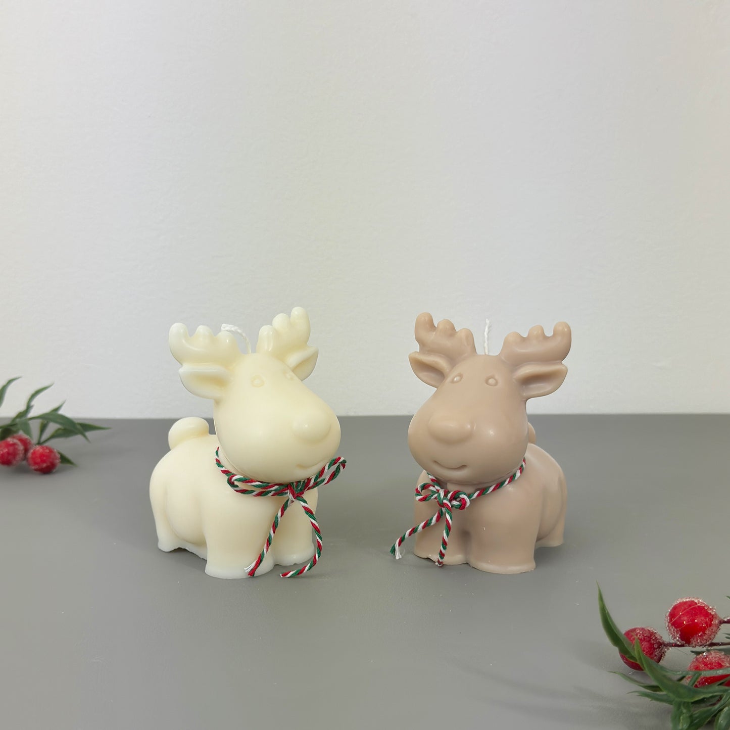 Christmas Reindeer Candle - Christmas Scented Candle