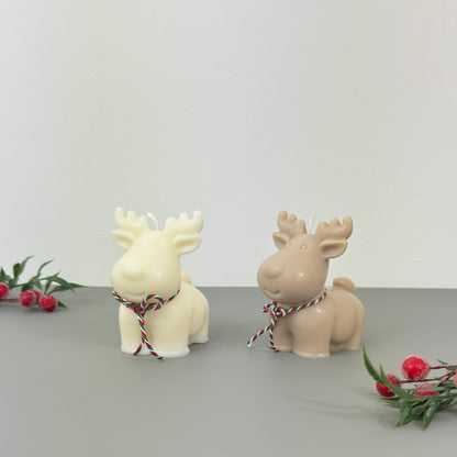 Christmas Reindeer Candle - Christmas Scented Candle