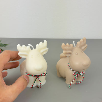 Christmas Reindeer Candle - Christmas Scented Candle